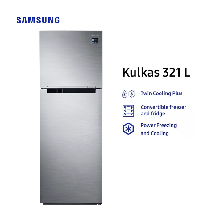 Samsung Kulkas Two Doors 322 L - RT32K5032S8 Silver